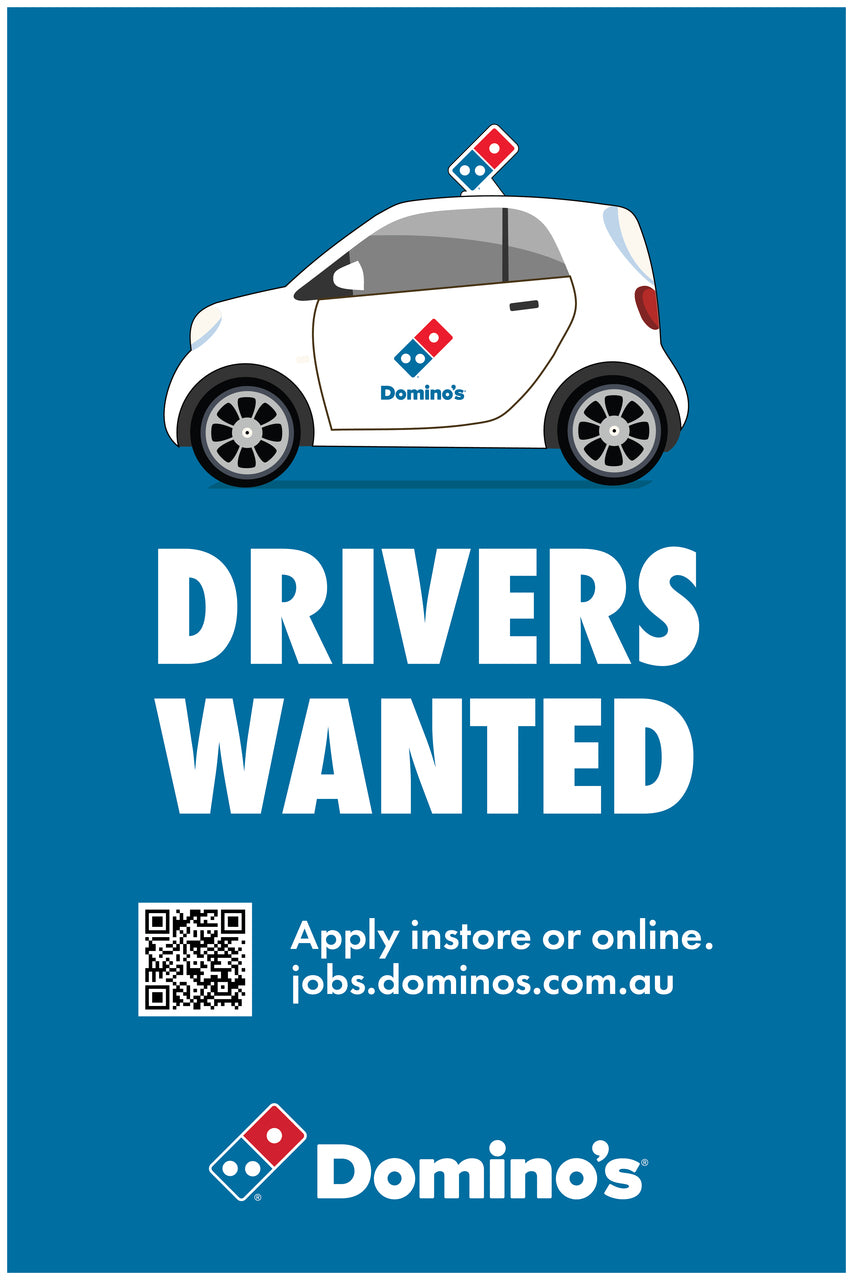 Drivers Wanted - A-Frame Insert