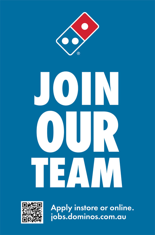 Join Our Team A-Frame Insert