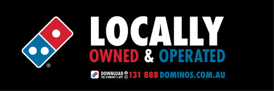 Locally Owned & Operated - 2.4x0.8m Banner