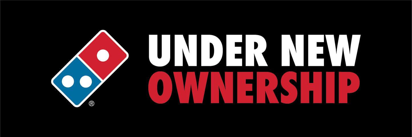 Under New Ownership - 2.4x0.8m Banner